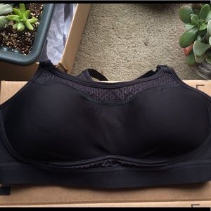🌻Champions Lightly Padded Black Sports Bra Medium